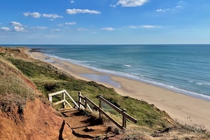 Compton Bay, one of the best beaches on the Isle of Wight