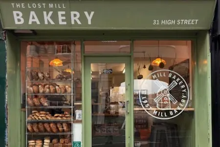 Lost Mill Bakery in Cowes, which bakes the most incredible sourdough loaves