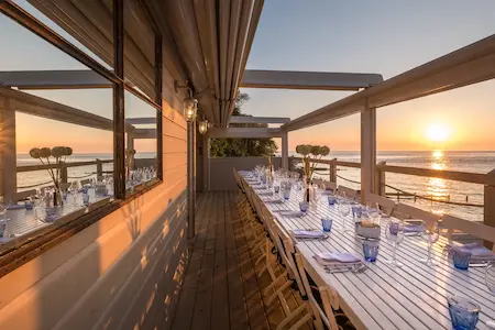 The best places to eat on the Isle of Wight include The Hut at Colwell Bay